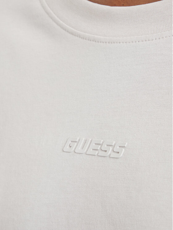 Guess Guess Camiseta V3RI08 I3Z14 Beis Regular Fit