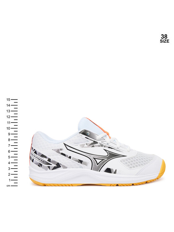 Mizuno Взуття у спортзал Mizuno Stealth Star 3 Jr. X1GC2507 Білий