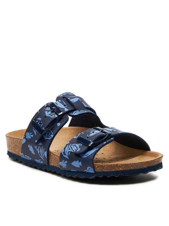 Geox Šľapky Geox J Ghita Boy J358LE 00004 C0700 S Tmavomodrá