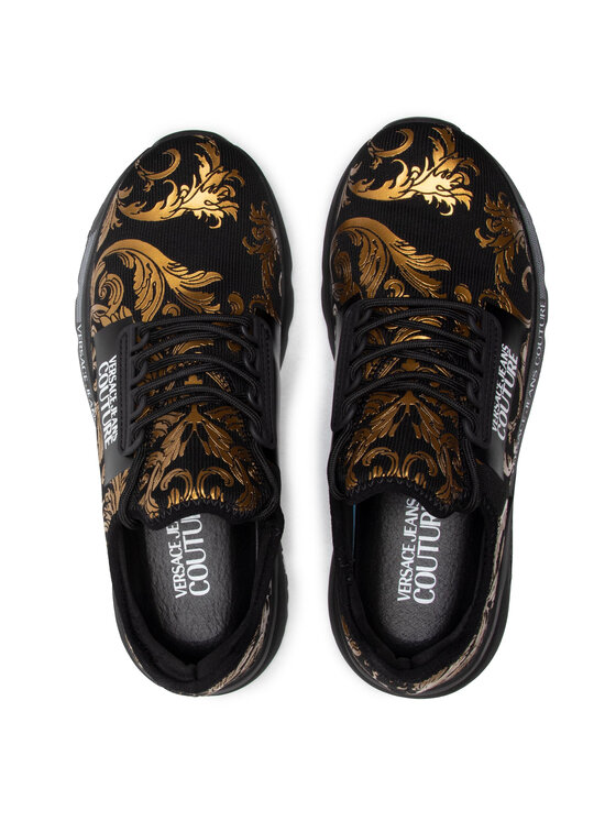 Versace Jeans Couture Снікерcи Versace Jeans Couture E0YWASA4 Чорний