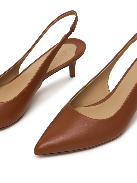 LAUREN RALPH LAUREN Pantofi pumps LAUREN RALPH LAUREN Lolah 802P09033002 Maro