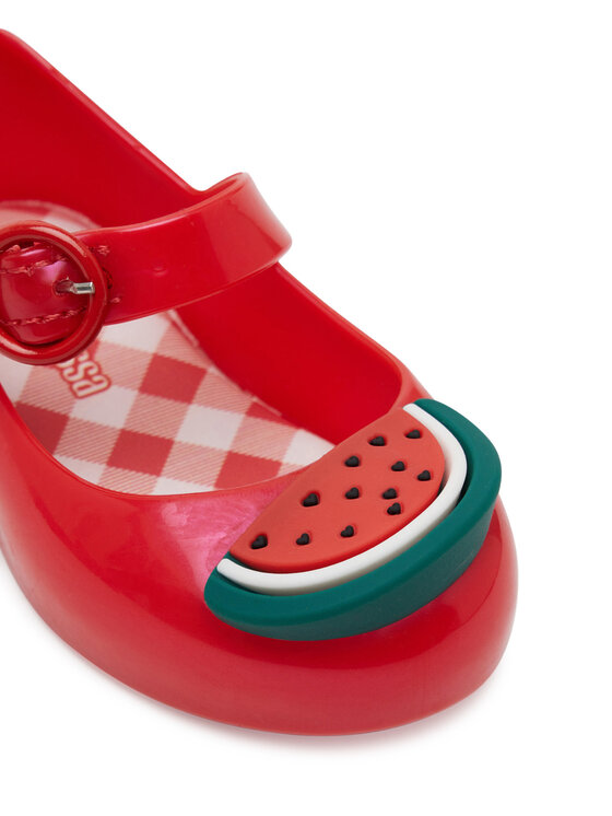 Melissa Baleríny Melissa Mini Melissa Sweet Love Picnic Bb 36009 Červená