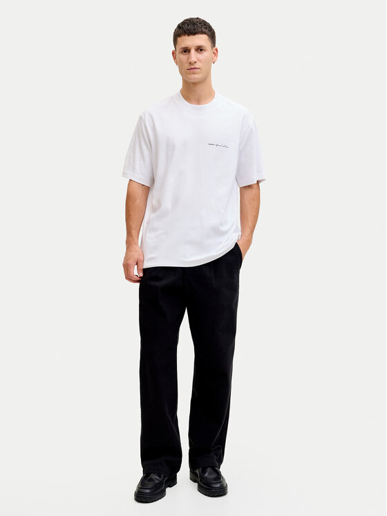 Jack & Jones Jack & Jones Camiseta Owen S 12292397 Blanco Relaxed Fit