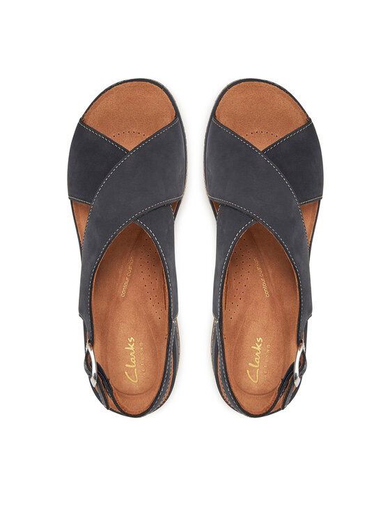 Clarks Sandały Clarks Kassanda Step 26181440 Granatowy