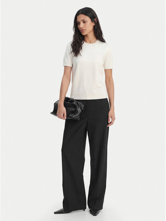Calvin Klein Calvin Klein Camiseta LV147E303G Écru Regular Fit