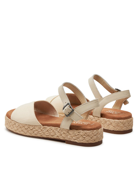 Toms Еспадрильї Toms Abby 10020768 Écru