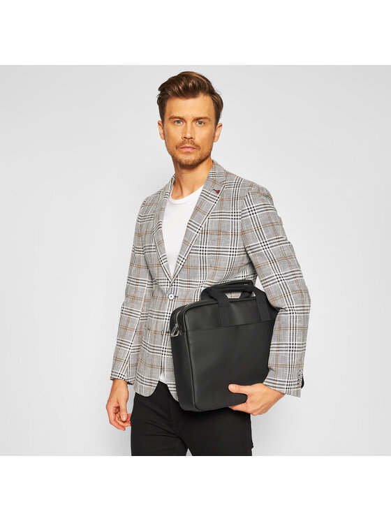 Lacoste Чанта за лаптоп Lacoste Computer Bag NH2451HC Черен