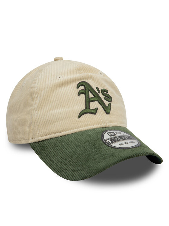 New Era Kšiltovka New Era Oakland Athletics Block Cord 9Twenty 60595245 Krémová