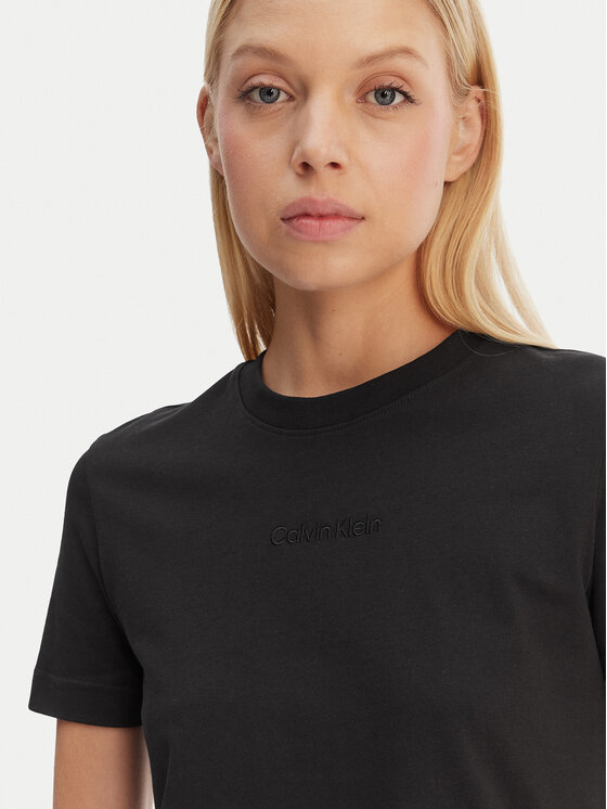 Calvin Klein Calvin Klein Camiseta LV044C905G Negro Regular Fit