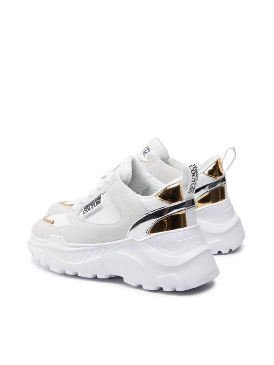 Versace Jeans Couture Сникърси Versace Jeans Couture 71VA3SC2 Бял