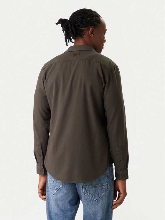 G-STAR G-Star Raw Srajca Marine D24963-D454 Siva Slim Fit