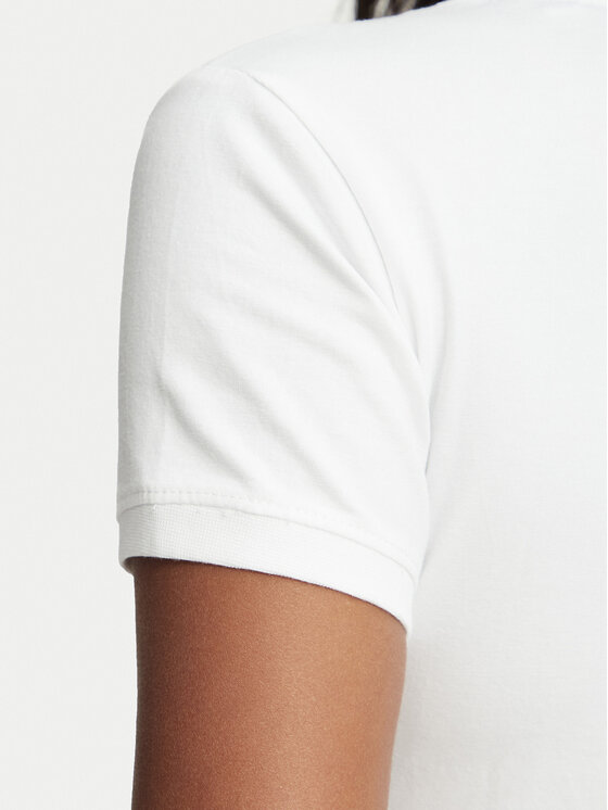 Guess Guess T-shirt W2YI45 J1314 Bianco Slim Fit