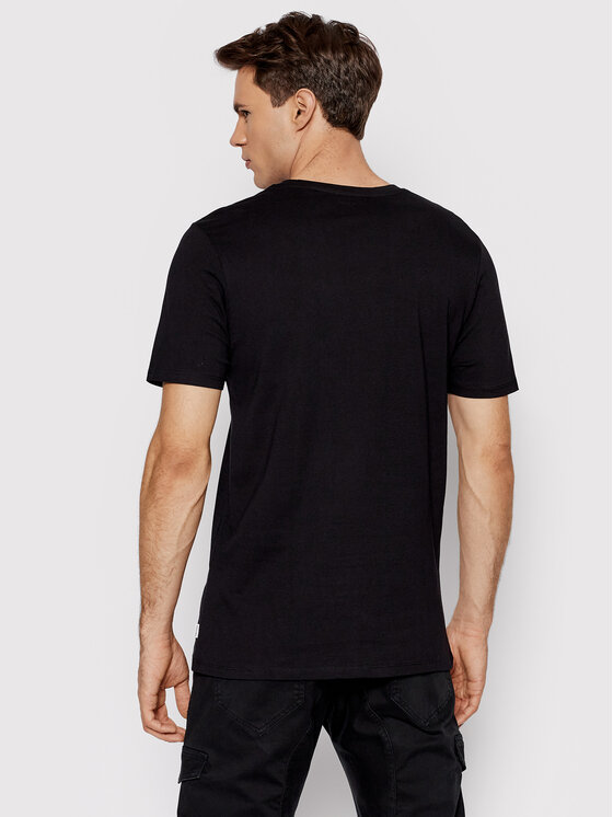 Jack & Jones Jack & Jones Комплект футболок Basic Crew Neck 12133913 Чорний Regular Fit