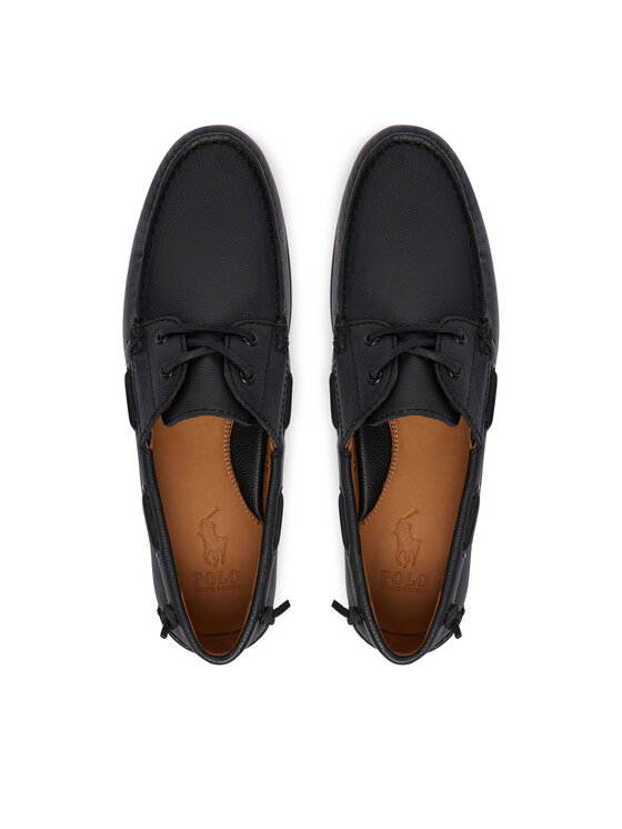 Polo Ralph Lauren Мокасини Polo Ralph Lauren Merton Boat Cs Bts 803P07643001 Чорний