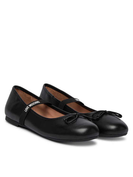 LOVE MOSCHINO Балетки LOVE MOSCHINO JA11121G1OIE0000 Чорний
