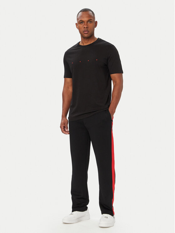 HUGO HUGO Camiseta Dorosi 50566086 Negro Regular Fit