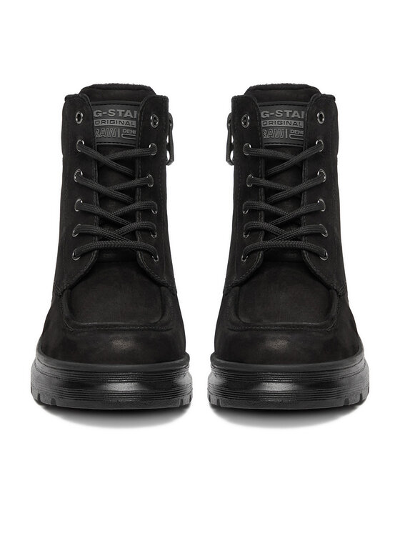 G-Star Raw Šnurovacia obuv G-Star Raw EO-CI12-HARDY-06 Čierna