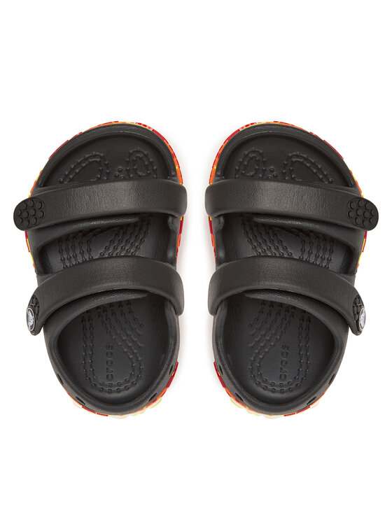 Crocs Босоніжки Crocs Toddler Crocband™ Cruiser Flames 211269 Чорний