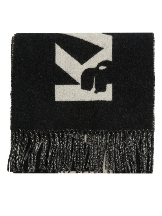 KARL LAGERFELD Šal KARL LAGERFELD 246W3309 Črna