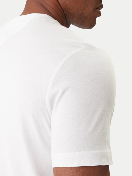Tommy Hilfiger Tommy Hilfiger Camiseta Brand Love MW0MW41456 Blanco Regular Fit