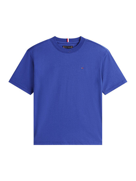 Tommy Hilfiger Tommy Hilfiger Camiseta Essential Archive KB0KB09646 M Azul Regular Fit