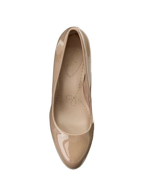 Clarks Štikle Clarks Carlita Cove 261175844 Bež