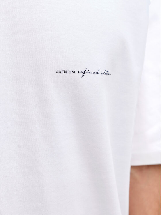 Jack & Jones Jack & Jones Camiseta Owen S 12292397 Blanco Relaxed Fit