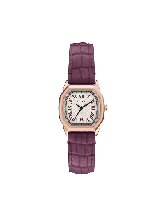 Fossil Ročna ura Fossil Harlow ES5428 Vijolična