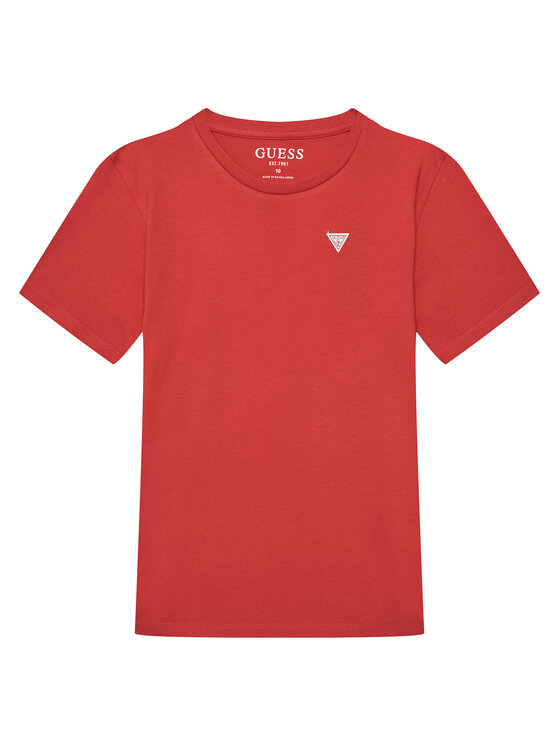 Guess Guess Футболка L5YI38 K5M20 Червоний Regular Fit