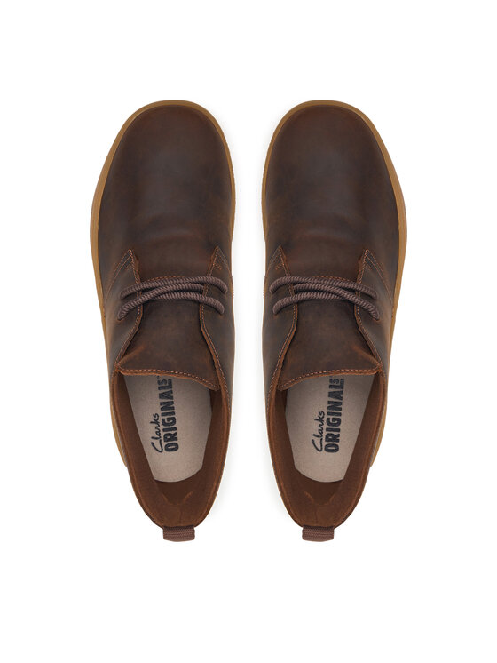 Clarks Черевики Clarks Boxbee Desert 26328235 Коричневий