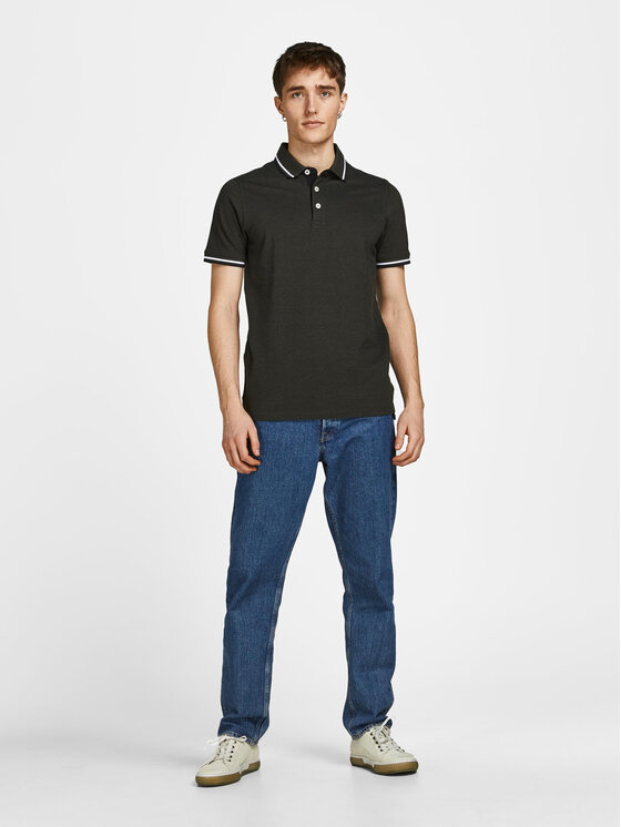 Jack & Jones Jack & Jones Komplet polo majic﻿ Paulos 12191216 Pisana Slim Fit