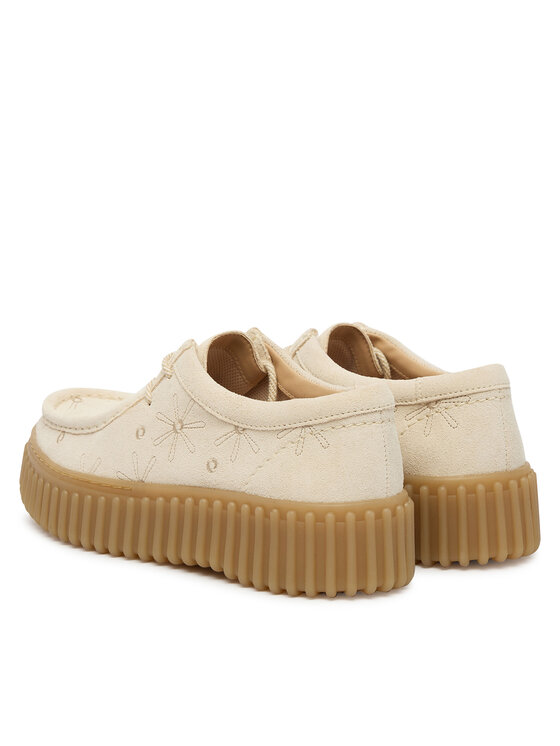 Clarks Туфлі Clarks Torhill Bee 26186297 Écru