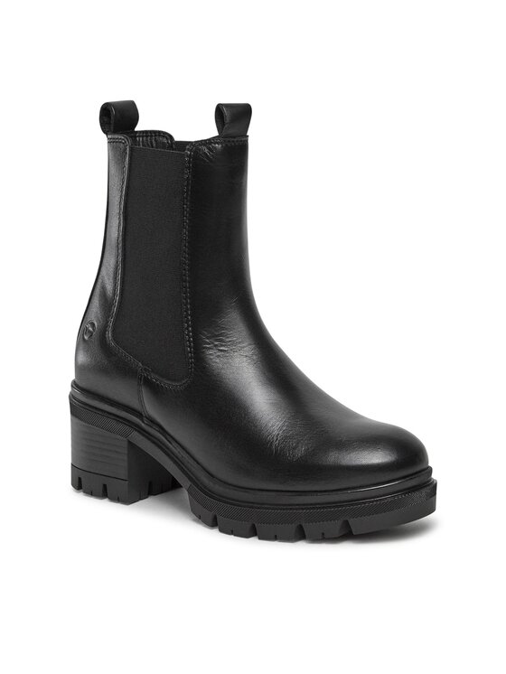 Tamaris Μποτάκια με λάστιχο Tamaris 1-25842-41 Μαύρο