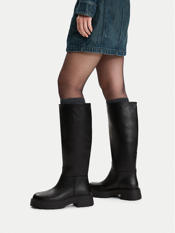 Guess Jeans Ilgaauliai Guess Jeans CEO-HY67012-4 Juoda