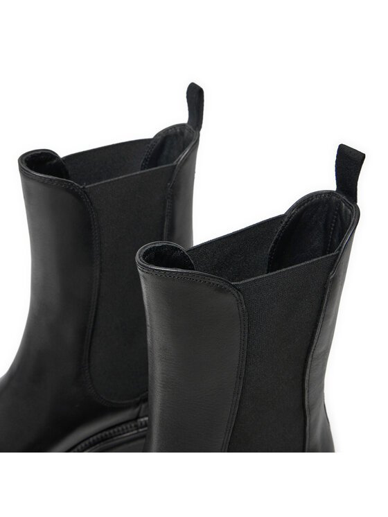 Weekend Max Mara Kotníková obuv s elastickým prvkem Weekend Max Mara Livrea 24257960346 Černá