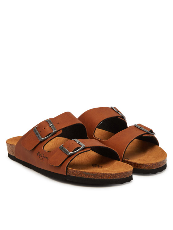 Pepe Jeans Шльопанці Pepe Jeans PLS90637 Коричневий