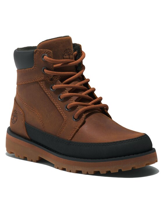 Timberland Scarponcini Timberland Courma Kid Boot W/ Rand TB0A5XJ9F131 Marrone