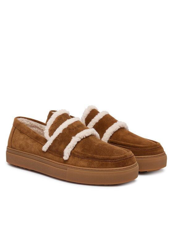 Inuikii Pusbačiai Inuikii Shearling Loafer 2006.003.0011 Ruda