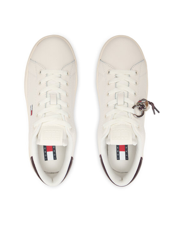 Tommy Jeans Αθλητικά Tommy Jeans Tjw Logo Sneaker EN0EN03129 Λευκό