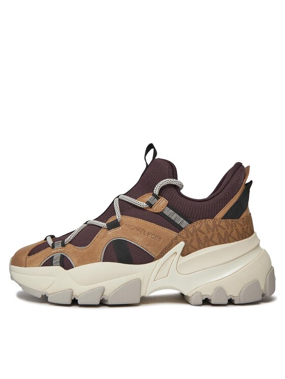 MICHAEL Michael Kors Sportcipők MICHAEL Michael Kors Sahara Trainer 42H3SRFS1D Barna