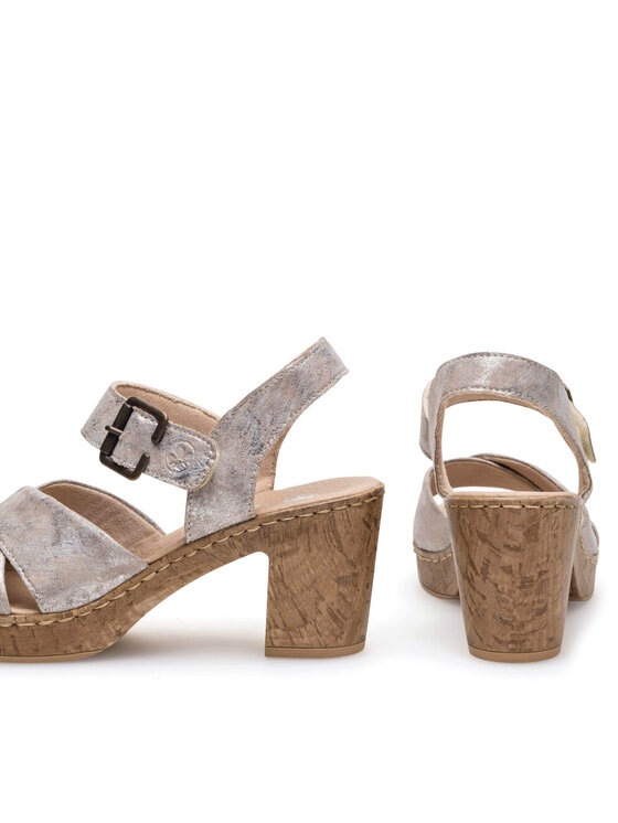 Rieker Sandali Rieker 66853-90 Oro