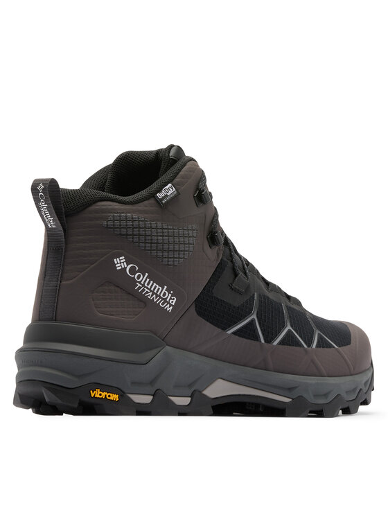 Columbia Παπούτσια πεζοπορίας Columbia Peakfreak™ Titanium™ Mid Outdry™ 2165641 Μαύρο