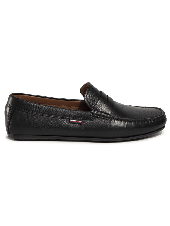 Tommy Hilfiger Mocasini Tommy Hilfiger Classic Leather Penny Loafer FM0FM02719 Negru