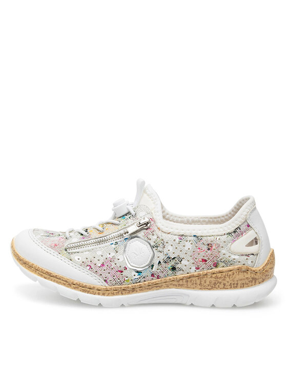 Rieker Sneakersy Rieker N42V1-90 Kolorowy