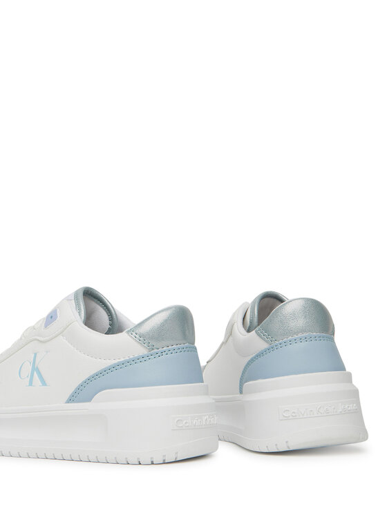 Calvin Klein Jeans Sneakers Calvin Klein Jeans Low Cut Lace-Up V3A9-82020-1355 Bianco