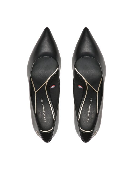 Tommy Hilfiger High Heels Tommy Hilfiger Th Pointy Feminine Pump FW0FW07000 Schwarz