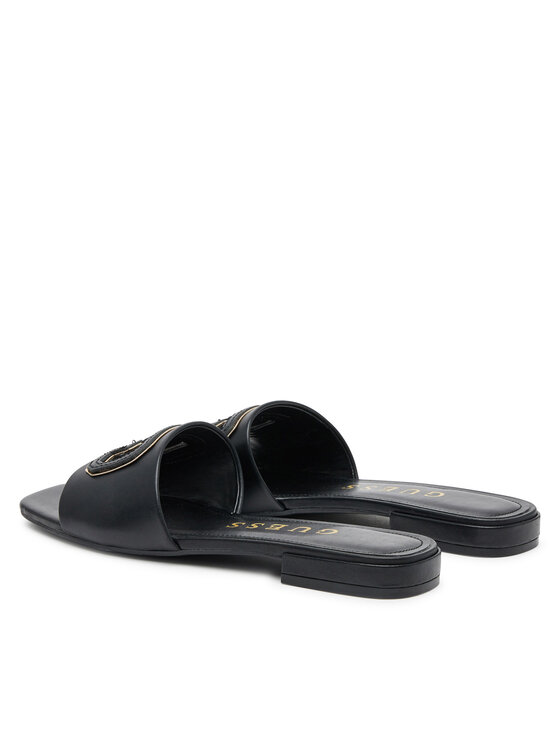 Guess Шльопанці Guess FLJTAR LEA19 Чорний