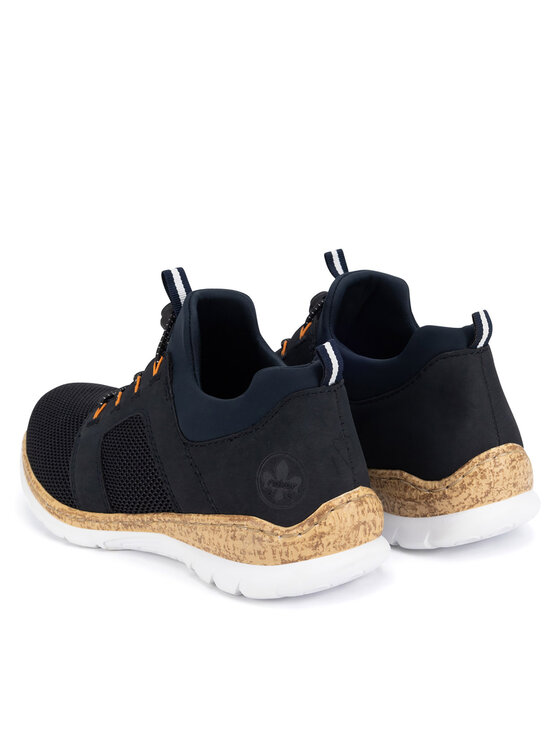 Rieker Sneakersy Rieker N4290-14 Granatowy