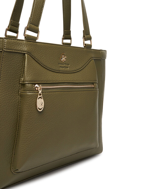 Beverly Hills Polo Club Kabelka Beverly Hills Polo Club C-BHPC-L-002-08 Zelená