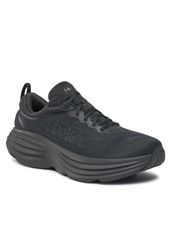 Hoka Futócipő Hoka Bondi 8 Wide 1127953 Fekete